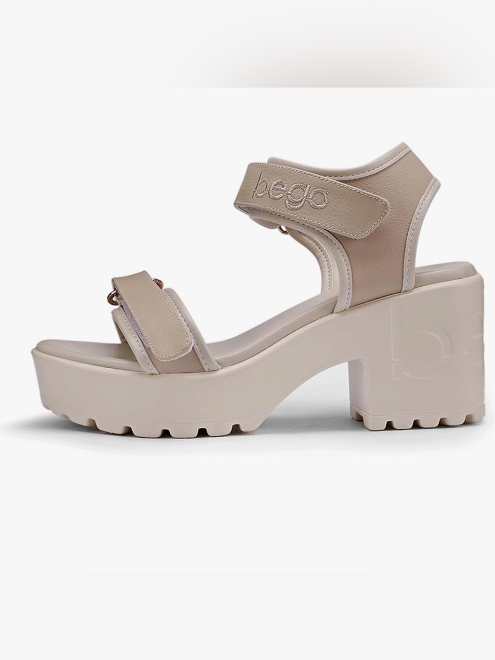 NIB bego platform sandals